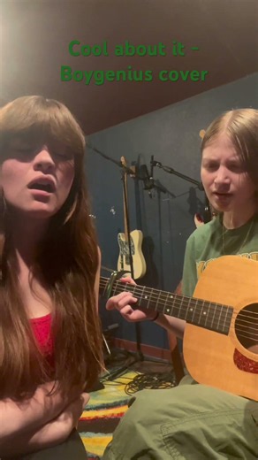 The ribosomes covering Cool about it by Boygenius. #cover #music #singersongwriter #harmony