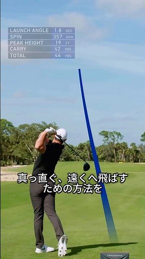 ドライバーを真っ直ぐ力強く打つ方法！公式ラインドライバー抽選中！公式ラインの登録リンクはプロフィールに貼りました！#pgaティーチングプロ #ゴルフレッスン #ゴルフ #ゴルフ練習動画