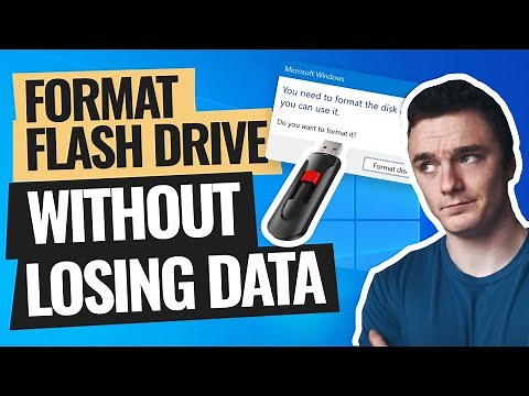 How to Format a Flash Drive Without Losing Data (100% Safe)