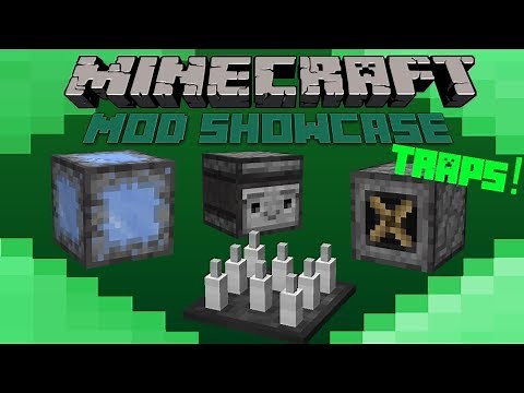 TRAPS!! - Minecraft Mod Showcase: Lethal Machines!