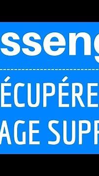 Recover deleted Messenger message, how to find a deleted conversation on Messenger