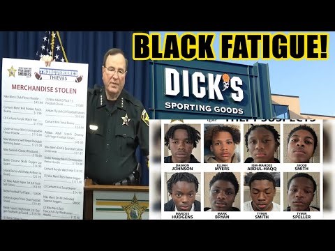 Youth Football Team ARRESTED for ROBBING Dick's Sporting Goods BLIND! Sheriff EXPOSES Coach!