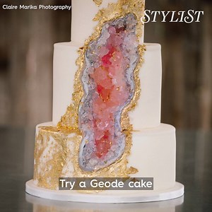 These Geode cakes are stunning | Stylist