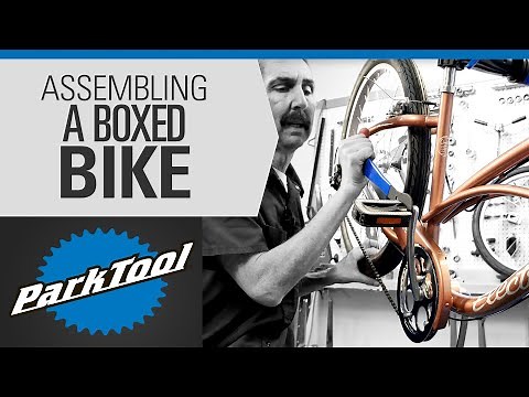 Assembling a Boxed Bike