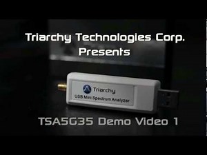 USB RF Spectrum Analyzer - TSA5G35 by Triarchy Technologies