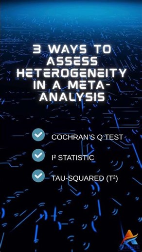 🔎 3 Ways to Assess Heterogeneity in a Meta-Analysis