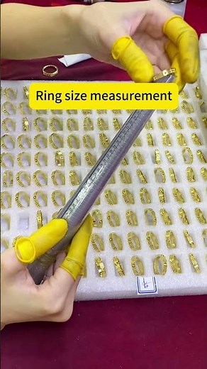 How to Measure Ring Size Accurately | Jewelry Workshop Process Explained