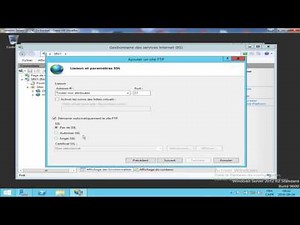 Configuration serveur 2012 R2 Créer un serveur FTP