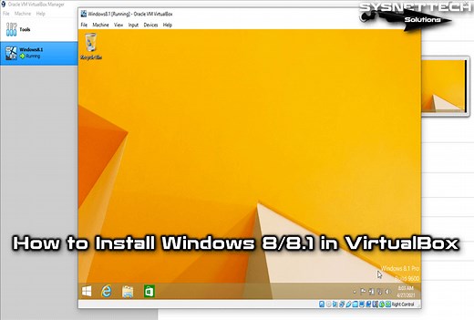 How to Install Windows 8 on Oracle VM VirtualBox | Simple!