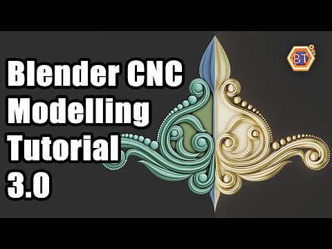 Blender CNC Modelling Tutorial | 3.0