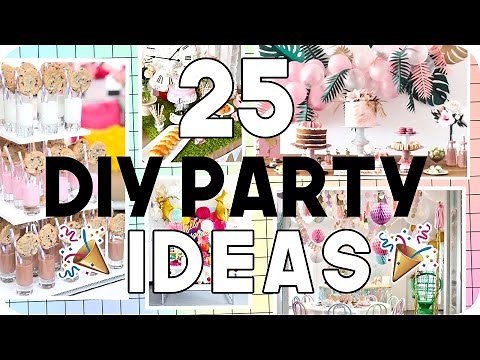 25 DIY Party Ideas for all Ages!!