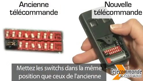 Programmer une Télécommande Cardin S738-TX2