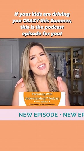 “Mom, I’m bored.” “Mom, I want (another) stack.” “Mom…mom…mom…MOMMMMMMM!!!!” You had enough yet? In this new episode of the Parenting With Understanding Podcast, I’m unpacking 1. The HIDDEN things that could be contributing to your summertime overwhelm 2. PROVEN strategies to move your kids from boredom, overwhelm and chaos into PEACE & CALM 3. And I’m sharing about a FREE Survival Kit to help you THRIVE, not just survive, this Summer! Listen on Apple, Google or Spotify & let me know your bigges