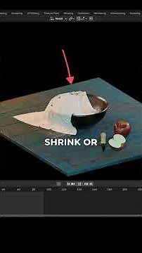 Blender Cloth Simulation mistakes and how to solve them #b3d #blender3d