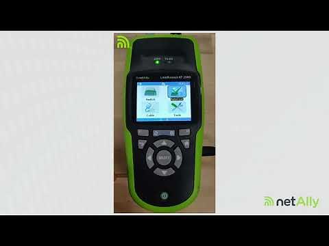 Speed & duplex testing with LinkRunner® AT 2000