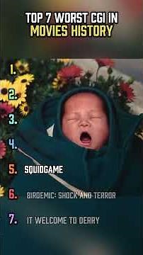 Top 7 worst CGI in movies history #celebrity #cgi #itwelcometoderry #thehobbit