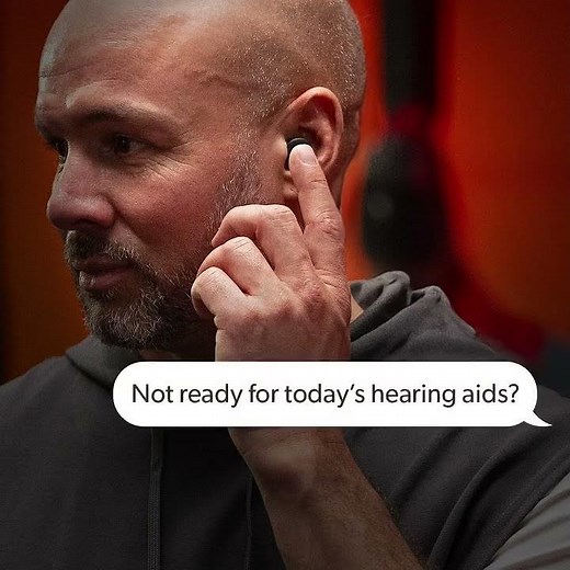 This is Signia Active Pro IX an earbud on the outside, a high performance hearing aid