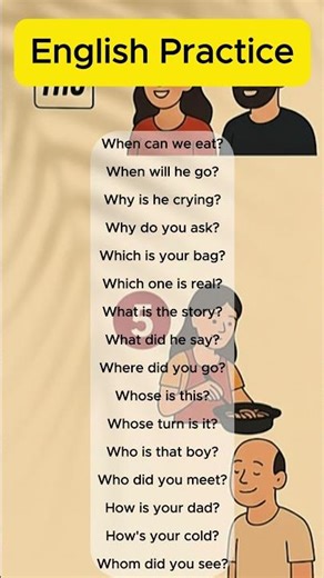 Daily Use WH Questions for English Practice | Learn Basic English Questions | #podcast #english