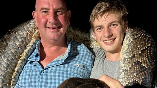 Python hunter shares dramatic details about capturing 198-pound snake, calling it a 'battle'