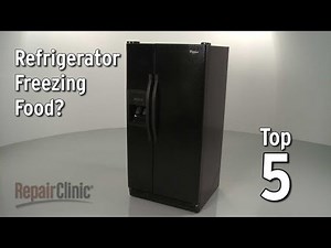 Magic Chef Refrigerator Freezing Food | Solutions & Repair Parts | Repair Clinic