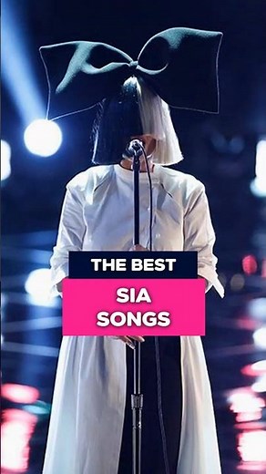 TOP 10 SIA SONGS 🎤✨ Iconic Hits That Define Her Legacy! #sia #music #pop