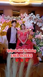 14K views · 146 reactions | 18th Roses ( LhieLanie's 18th Birthday ) ❤️ #18thRoses #debut | Dj Lalah Sy | Facebook