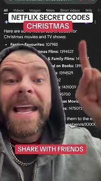 Netflix Secret Codes for Christmas Movies! #netflix