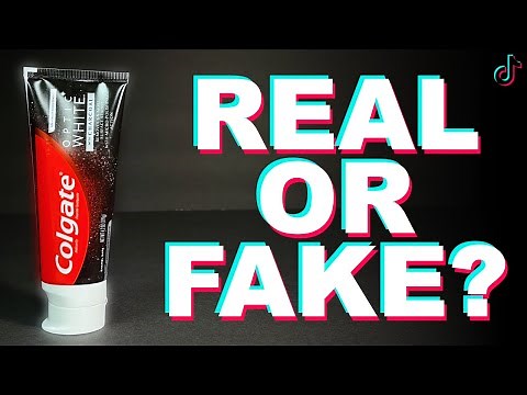 Testing VIRAL TikTok Striped Toothpaste | Real or Fake?