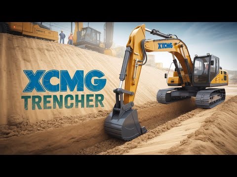 DEEP Excavation with XCMG XE220C Excavator Trench Digging Machine?