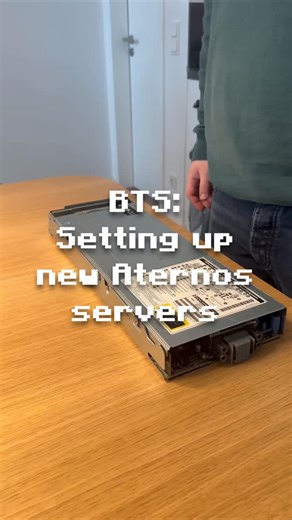 Aternos on Instagram: "BEHIND THE SCENES: Setting up a new Aternos server #aternos #server #minecraft"