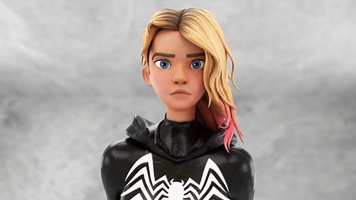 Spider Gwen - Venom Transformation #spiderverse #spidergwen #transformation #venom #venomtransformation #milesmorales #spiderman #marvel #gwenstacy #viral #foryou #3danimation #shayanshabani