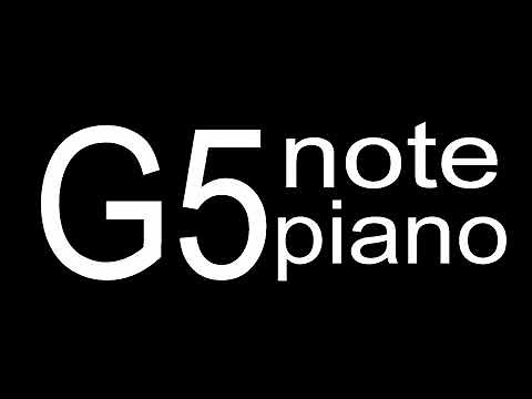 G5 Piano Note