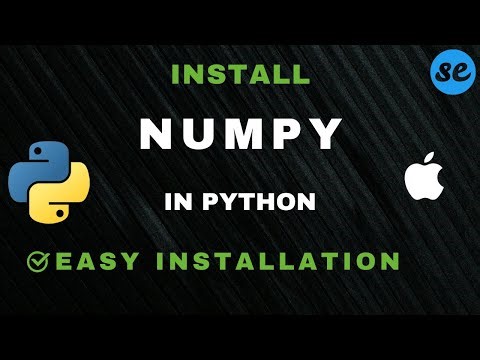 How to Install Numpy for Python 3.12 Mac | How to Install NumPy in Mac M2 / Mac M1