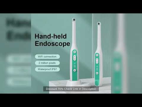 INSKAM Visual Mouth Camera WIFI Mouth Examination Camera IP67 Waterproof 1440P Endoscope Camera 2MP