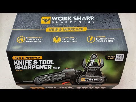 FIRST LOOK: Work Sharp Knife & Tool Sharpener Mk. 2 (Unboxing and Overview)
