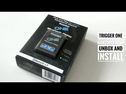 Trigger One Bluetooth Relay unboxing and installation