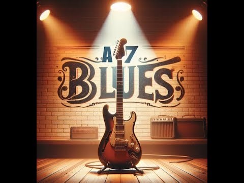 A7 Blues Backing Track