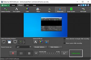 Free debut video capture