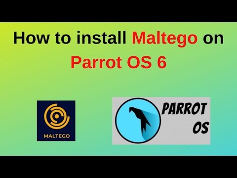 How to install Maltego on ParrotOS 6 | Information Gathering tool maltego on Parrot OS 6