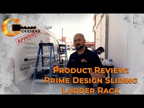Prime Design Ladder Rack | Sliding Ladder Rack Installation & Review