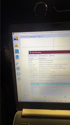 Ford diagnostics. Forscan data pids and how to select them.