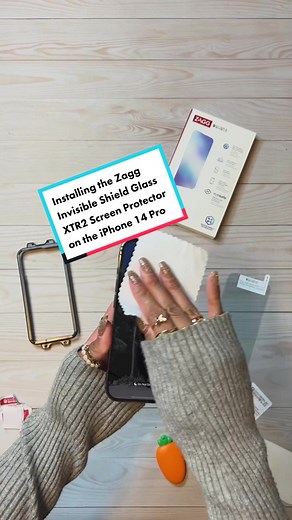How to Install Zagg InvisibleShield Glass XTR2 on iPhone 14 Pro