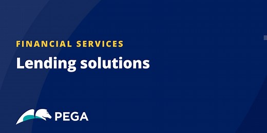 Lending solutions for financial services | Pega