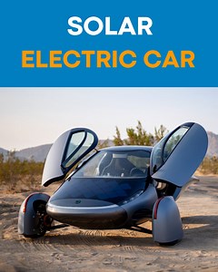 This three-wheeled solar electric car charges on the go. 🎥 Aptera Motors | Interesting Engineering