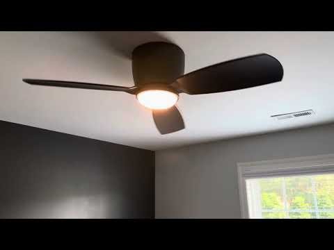 Fanimation Embrace 44 inch installed in my bedroom at my sister house.