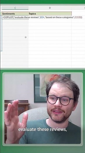 Copilot Formula in Excel