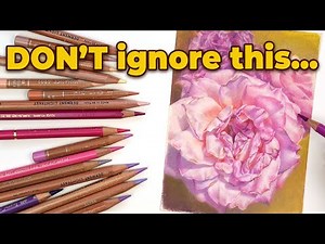 The #1 Skill You NEED for Creating REALISTIC Colored Pencil Drawings