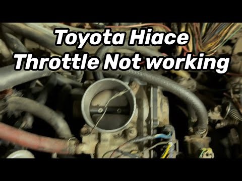 How to Toyota Hiace P2118 Throttle Actuator Control Motor Current Range/Performance Fault Fix Part2
