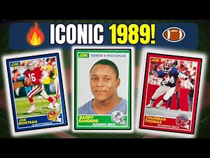1989 Score Football Cards You MUST Own! | Barry Sanders Rookie & More