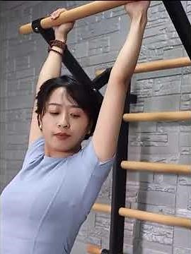 SWEDISH LADDER WOOD STALL BAR